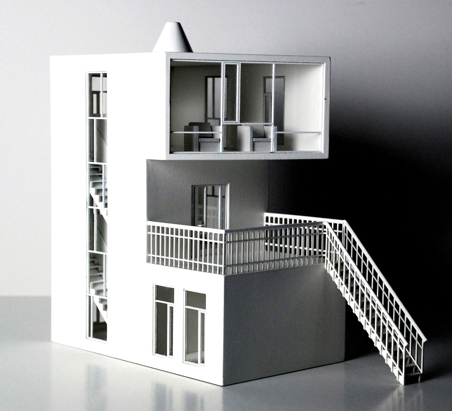 Arkitekturmodell, skala 1:50